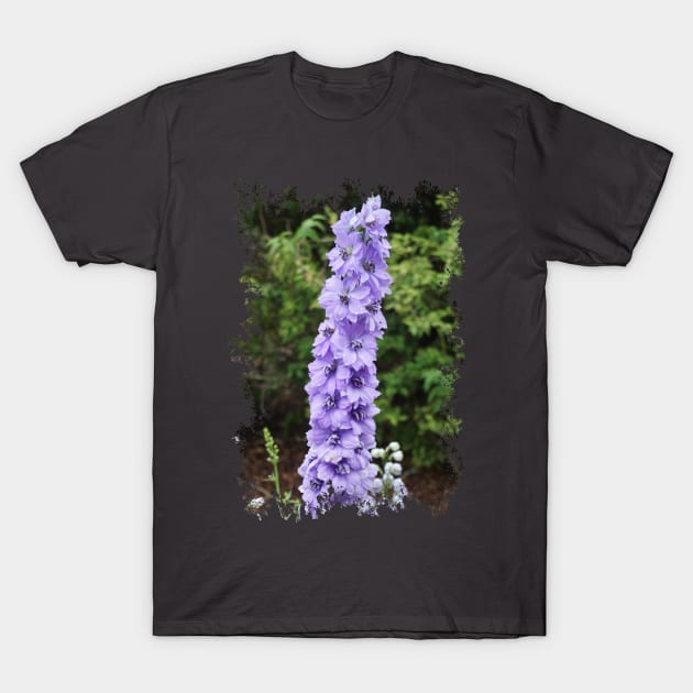 Delphinium T-Shirt by Nicole Gath Photography